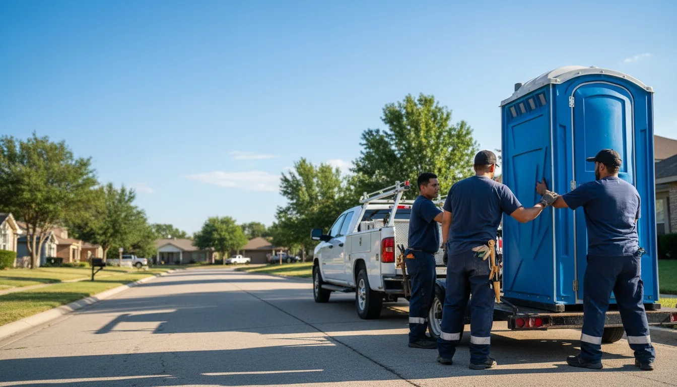 Portable Toilet Rental in East Texas, PA near me